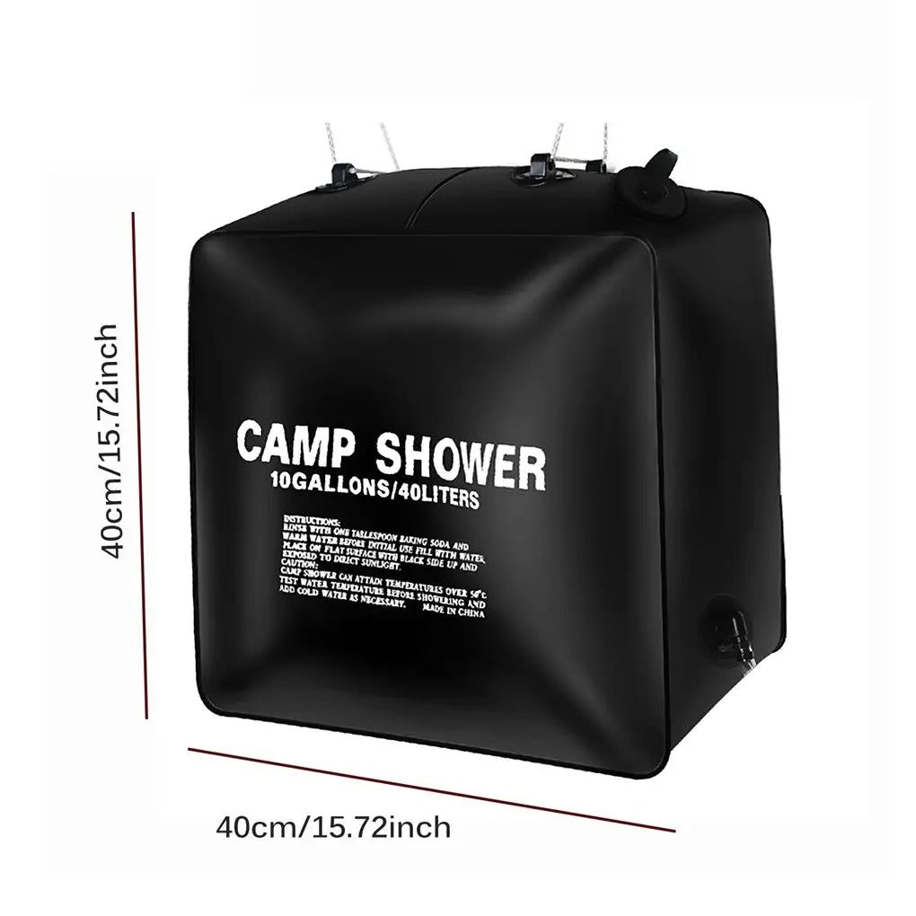 Ducha portatil solar de 40 L