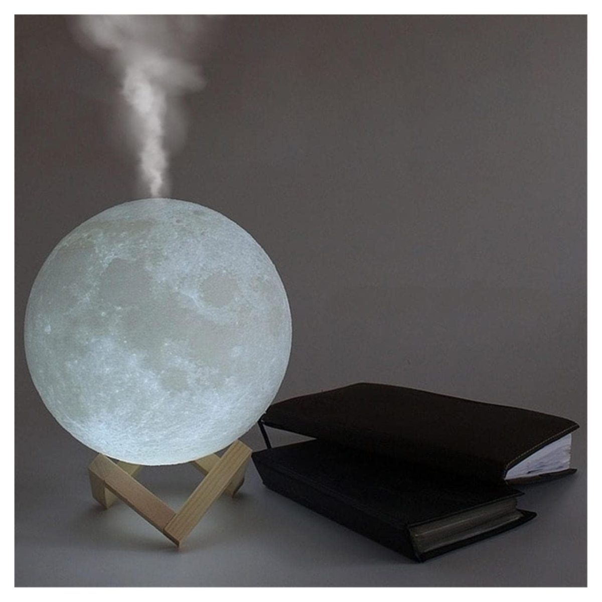 Lámpara Humidificadora Forma de Luna